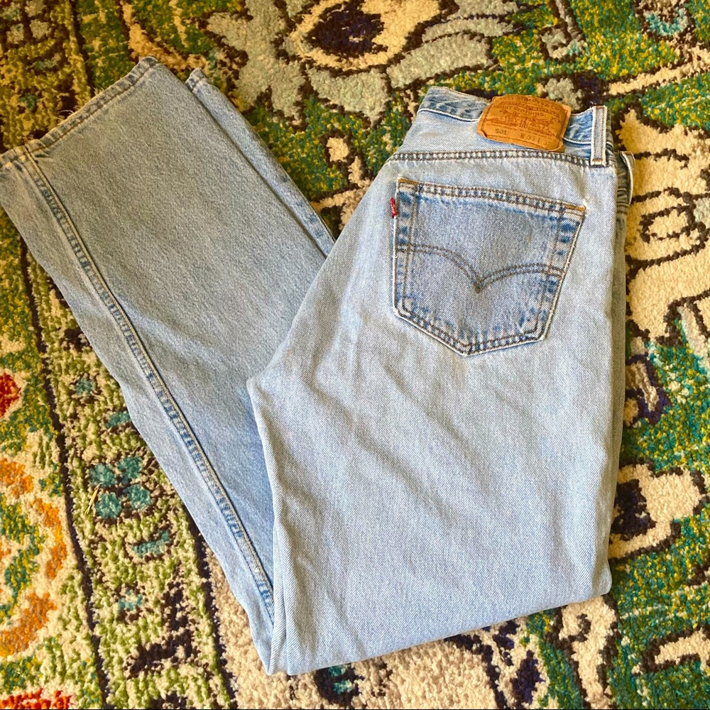 VINTAGE 1996 501 LEVI JEANS